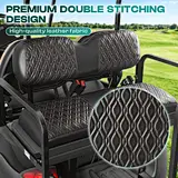 universal rear golf cart seat cover
